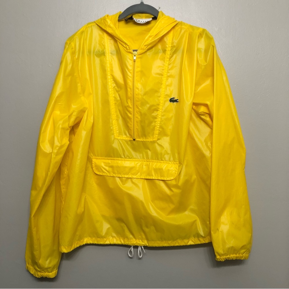 Vintage Lacoste Izod Packable Rain Jacket